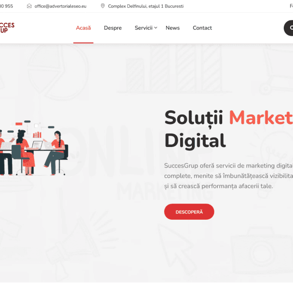 Advertoriale SEO Succes – Publica advertoriale SEO pe websiteuri de stiri bloguri sau reviste online marca Succes Grup