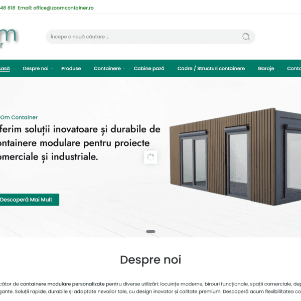 Containere modulare Producator de containere zOOmContainer