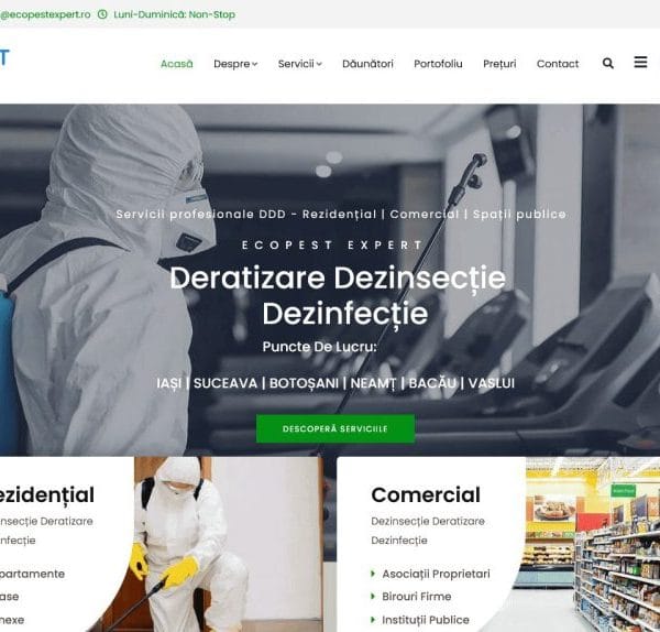 Firma deratizare Dezinsectie Ecopest Expert