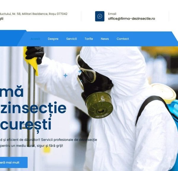 Firma dezinsectie