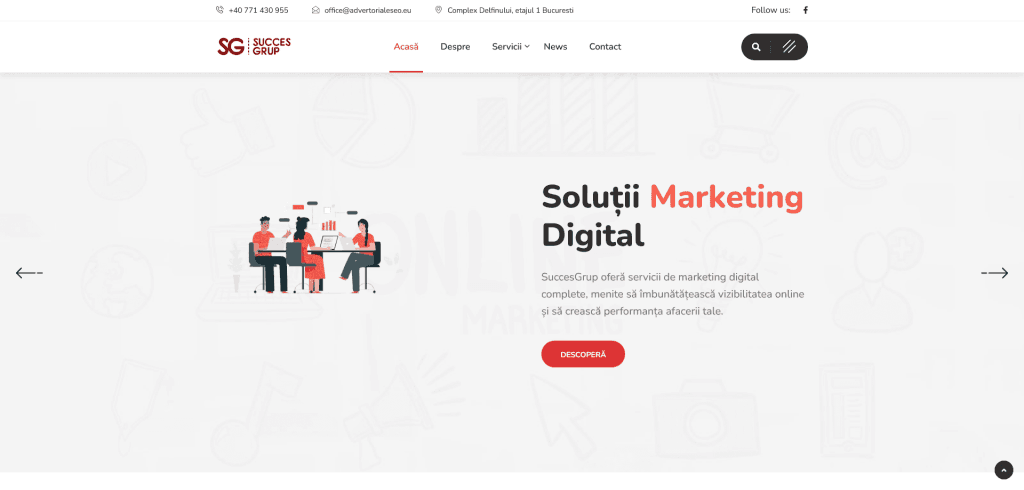 Advertoriale SEO Succes – Publica advertoriale SEO pe websiteuri de stiri bloguri sau reviste online marca Succes Grup