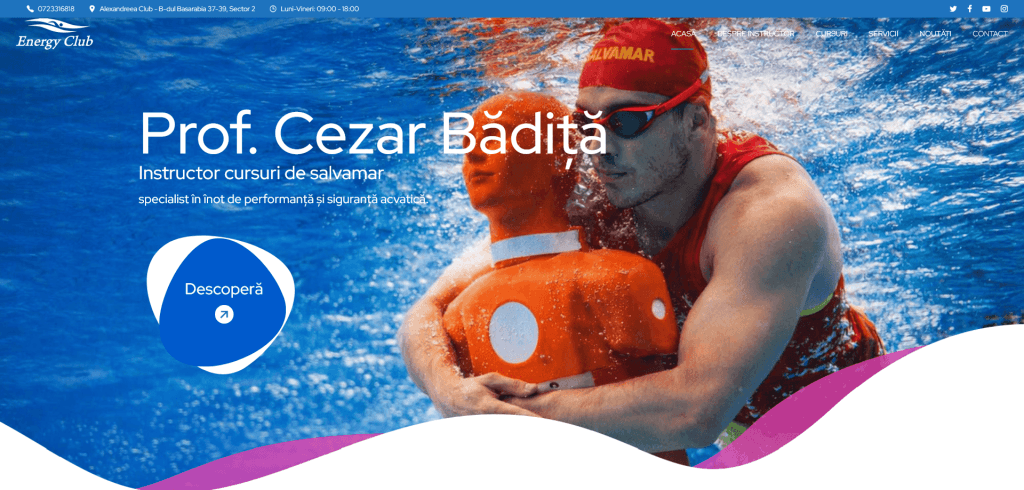Energy Club – Cursuri de salvamari by Cezar Badita