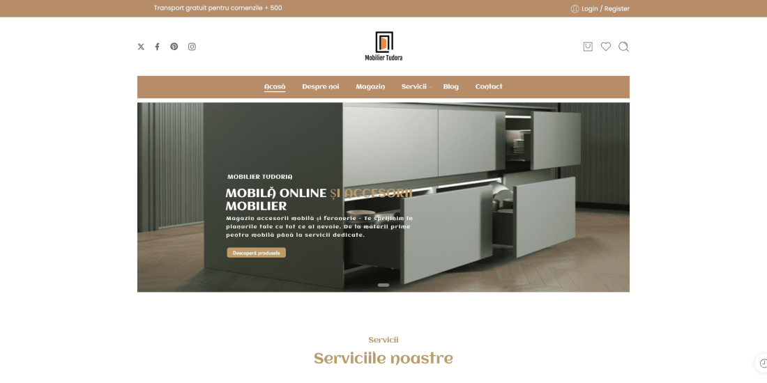 Mobilier Tudora Shop