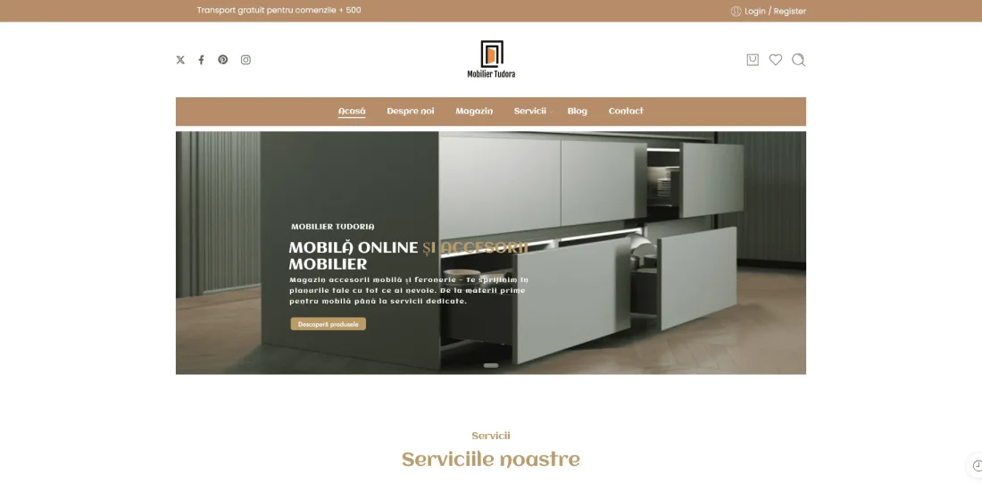 Mobilier Tudora Shop