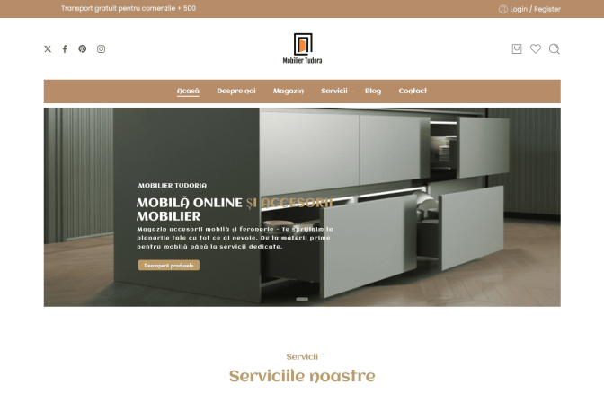 Mobilier Tudora Shop