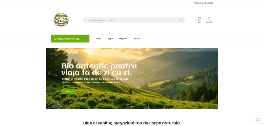 Natural de Tara – Produse curate pentru tine naturale in fiecare zi