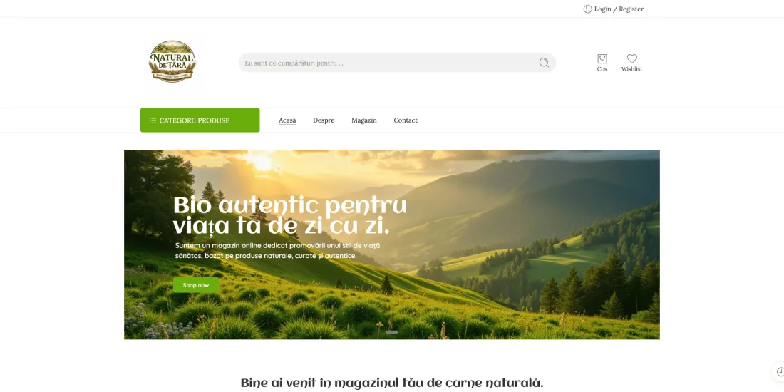 Natural de Tara – Produse curate pentru tine naturale in fiecare zi