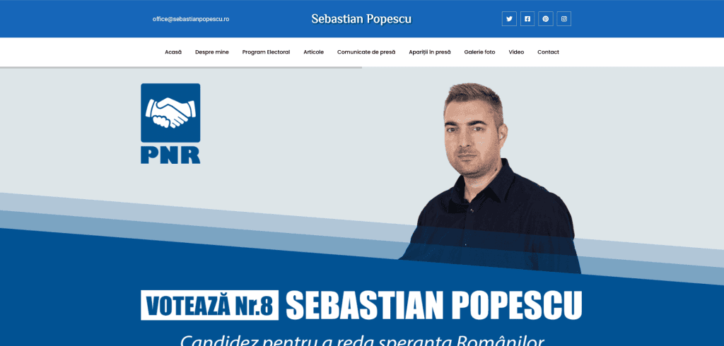 Sebastian Constantin Popescu – Candidat la Presedintia Romaniei 2024