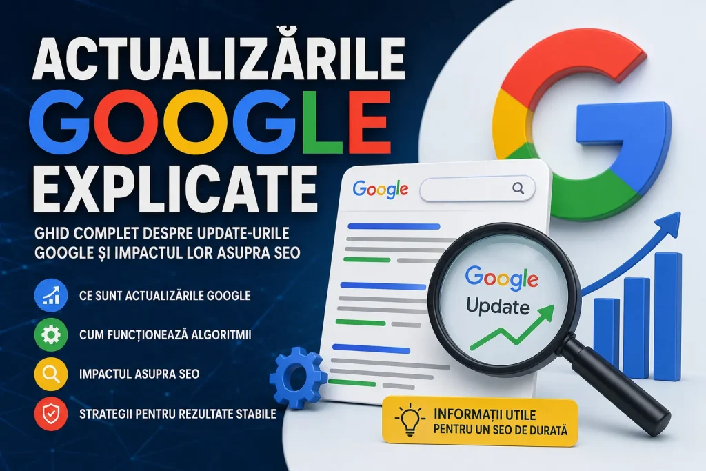 Actualizările Google explicate