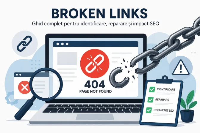 Broken Links: ghid complet pentru identificare, reparare și impactul asupra SEO