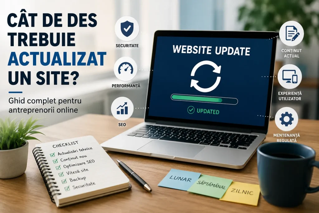 Cât de des trebuie actualizat un site