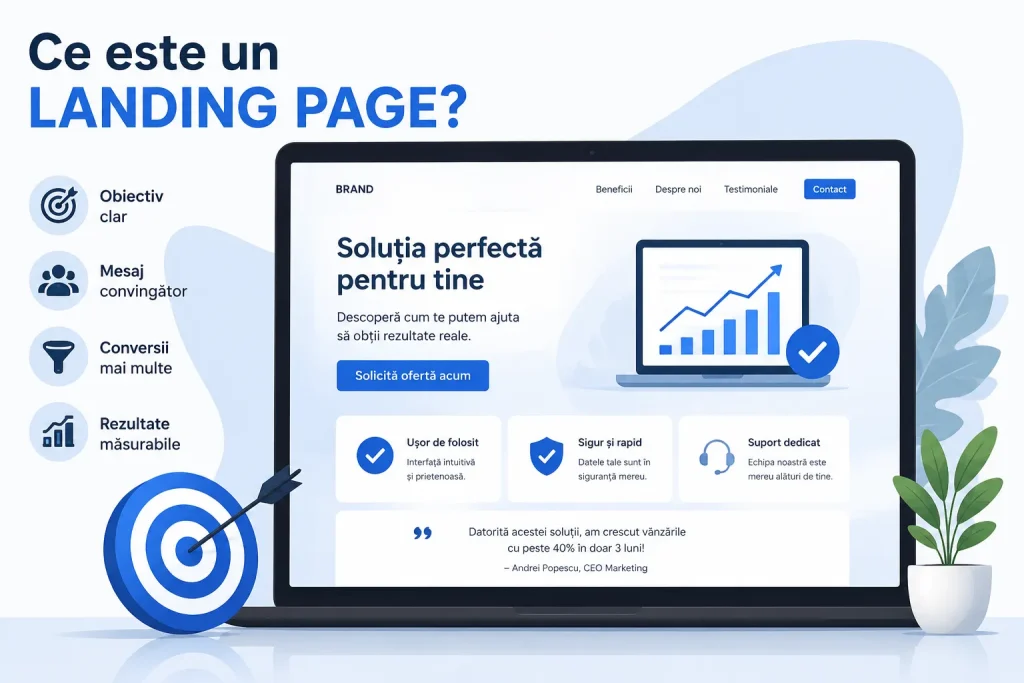 Ce este un landing page