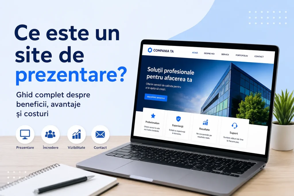 Ce este un site de prezentare
