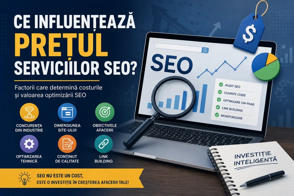Ce influenteaza pretul serviciilor SEO