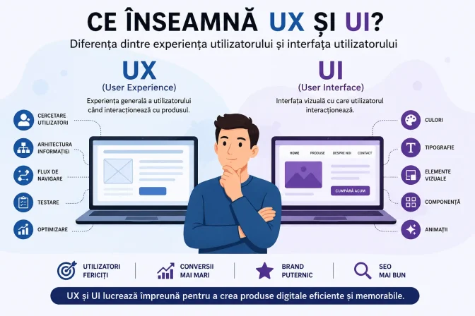 Ce înseamnă UX și UI