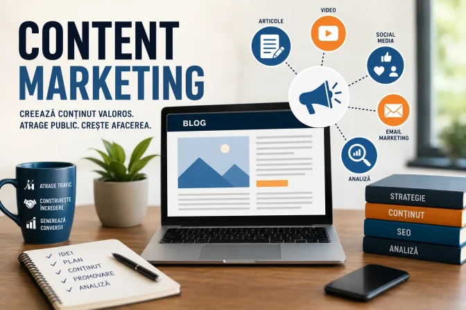 Content Marketing: Ghid complet pentru o strategie care atrage trafic, clienți și vânzări