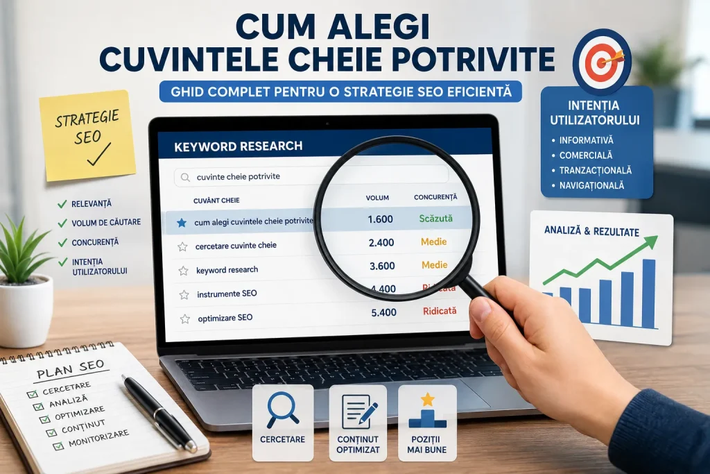 Cum alegi cuvintele cheie potrivite