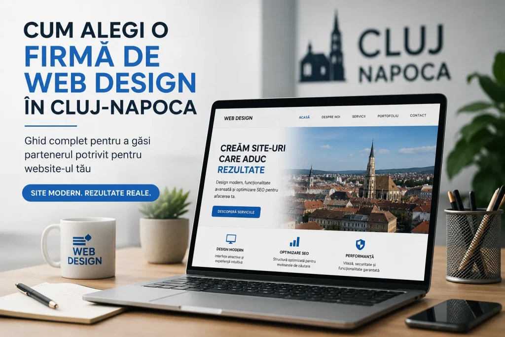 Cum alegi o firmă de web design în Cluj Napoca