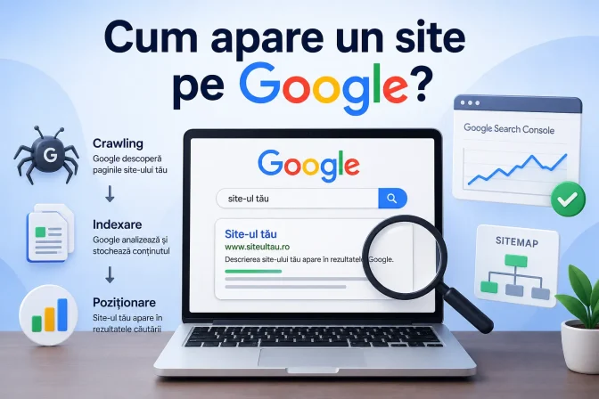 Cum apare un site pe Google?