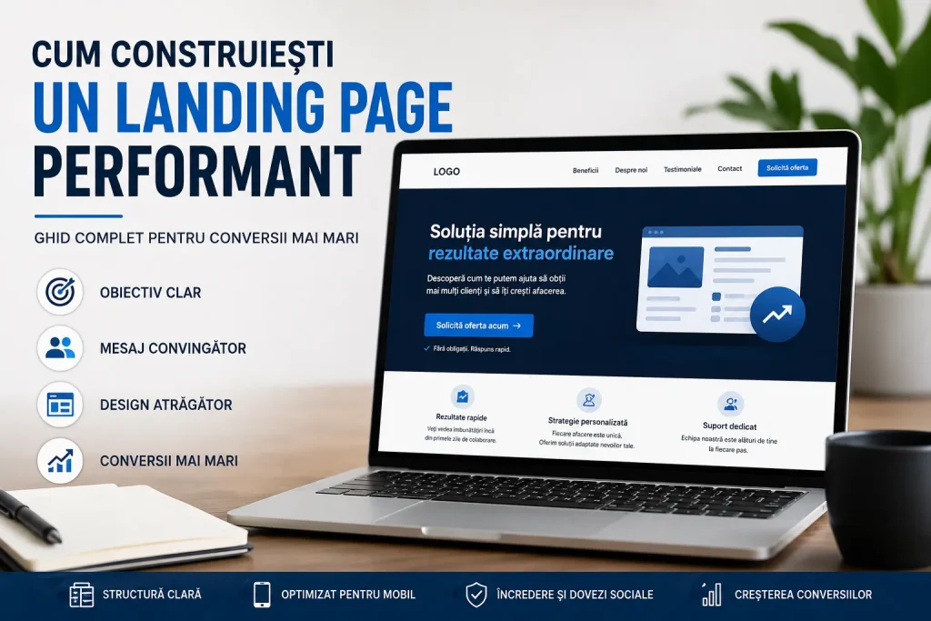 Cum construiești un landing page performant