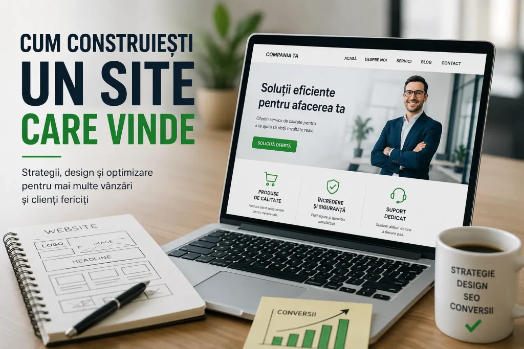 Cum construiești un site care vinde