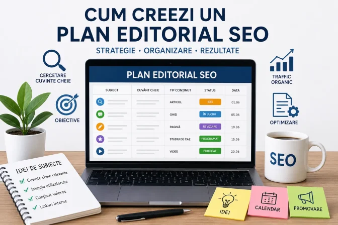 Cum creezi un plan editorial SEO