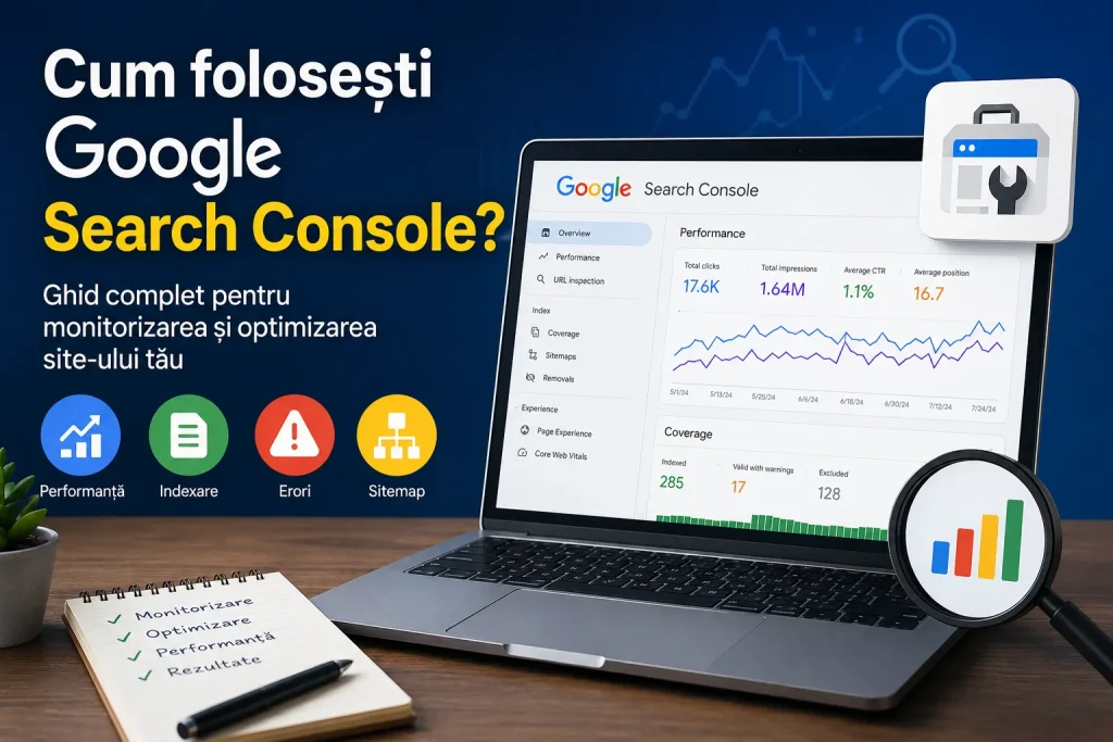 Cum folosești Google Search Console