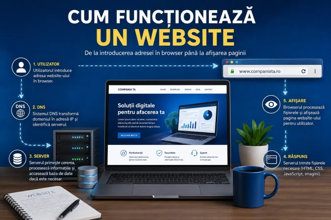 Cum funcționează un website