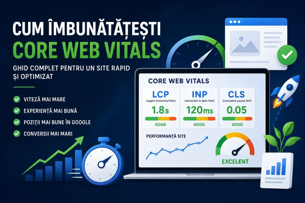 Cum îmbunătățești Core Web Vitals
