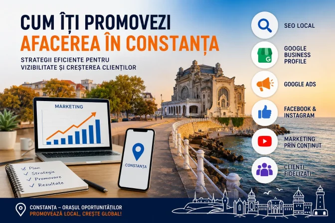 Cum îți promovezi afacerea în Constanța