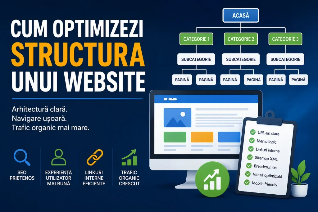 Cum optimizezi structura unui website