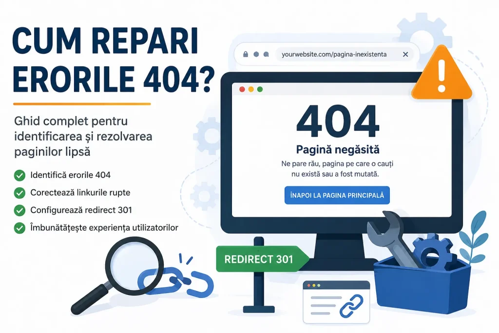 Cum repari erorile 404