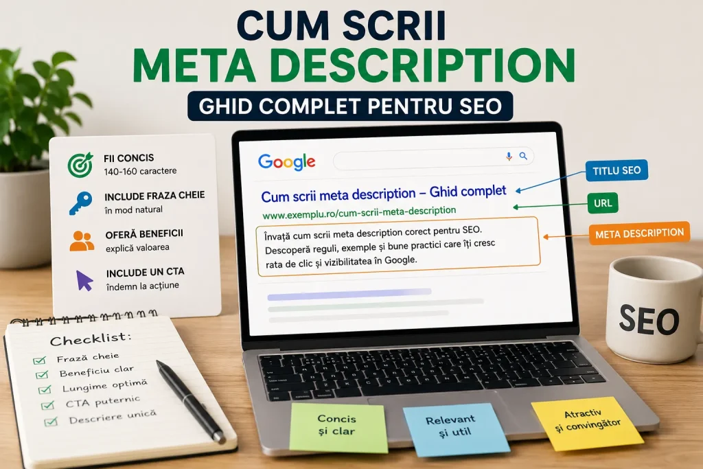 Cum scrii meta description