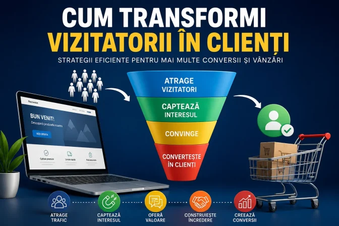 Cum transformi vizitatorii în clienți