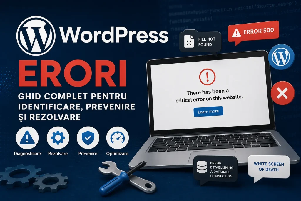 Erori WordPress