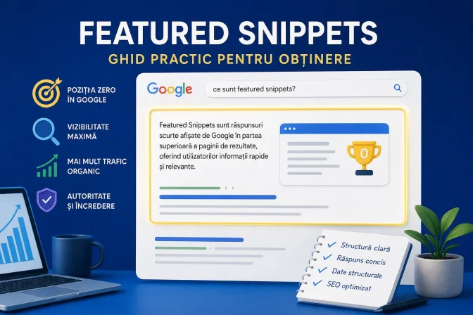 Featured Snippets: ghid practic pentru obținere și optimizare SEO în Google