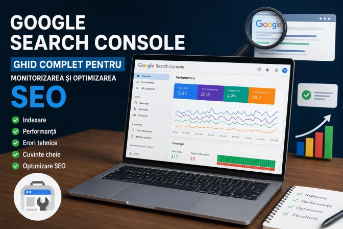 Google Search Console – ghid complet pentru monitorizarea și optimizarea SEO în 2026