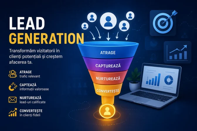 Lead Generation: Ghid complet pentru atragerea clienților și creșterea vânzărilor în 2026