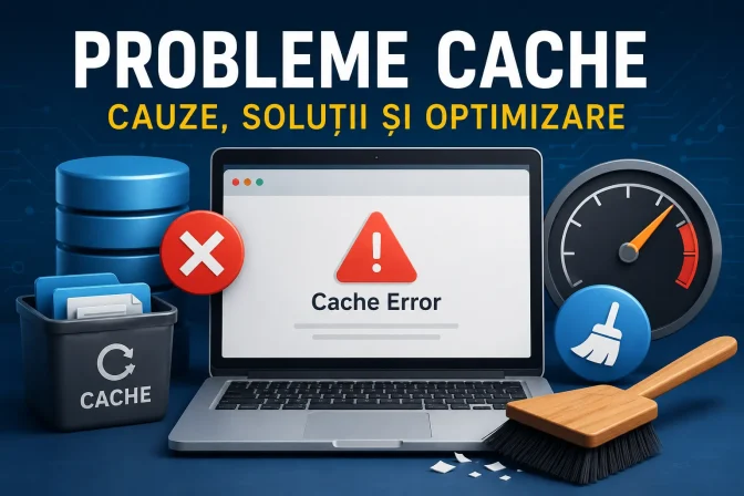 Probleme Cache: cauze, soluții și metode eficiente pentru îmbunătățirea performanței site-ului