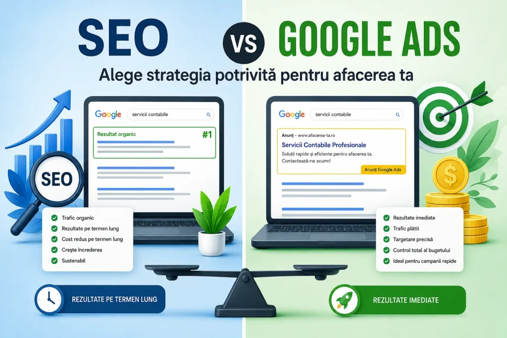 SEO vs Google Ads