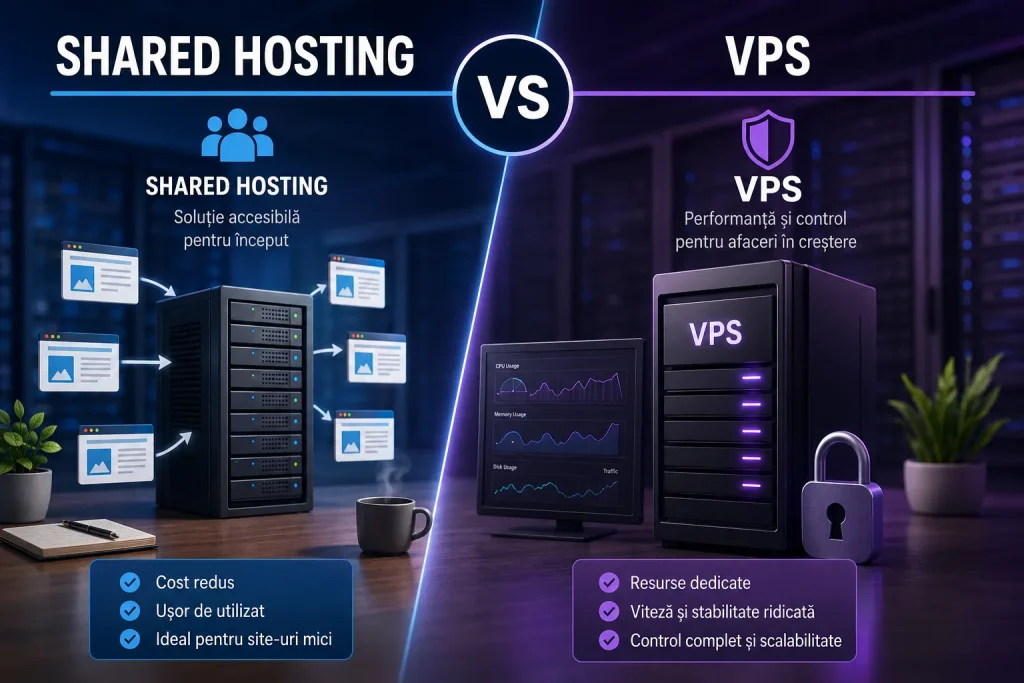 Shared Hosting vs VPS