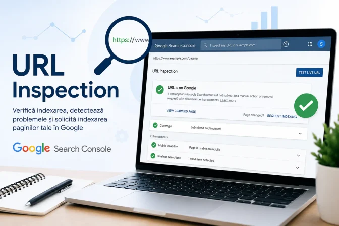 URL Inspection: Ghid complet pentru verificarea și indexarea paginilor în Google Search Console
