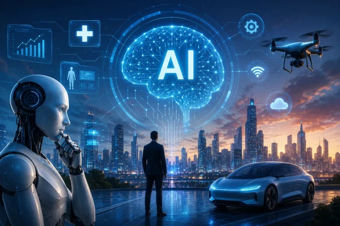 Viitorul AI: Cum va transforma inteligența artificială lumea în următorii 10 ani