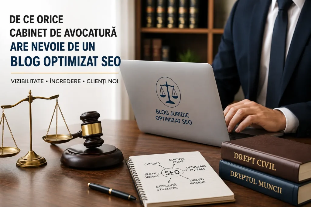 Cabinet de avocatură blog optimizat SEO