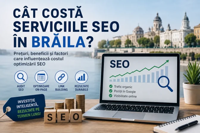 Cât costă serviciile SEO în Brăila? Ghid complet al prețurilor și factorilor care influențează costul