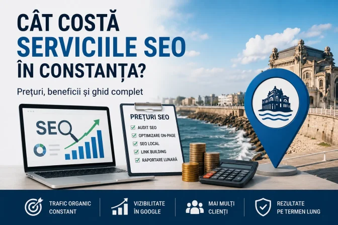 Cât costă serviciile SEO în Constanța? Prețuri actualizate, factori de cost și cum alegi cea mai bună agenție SEO