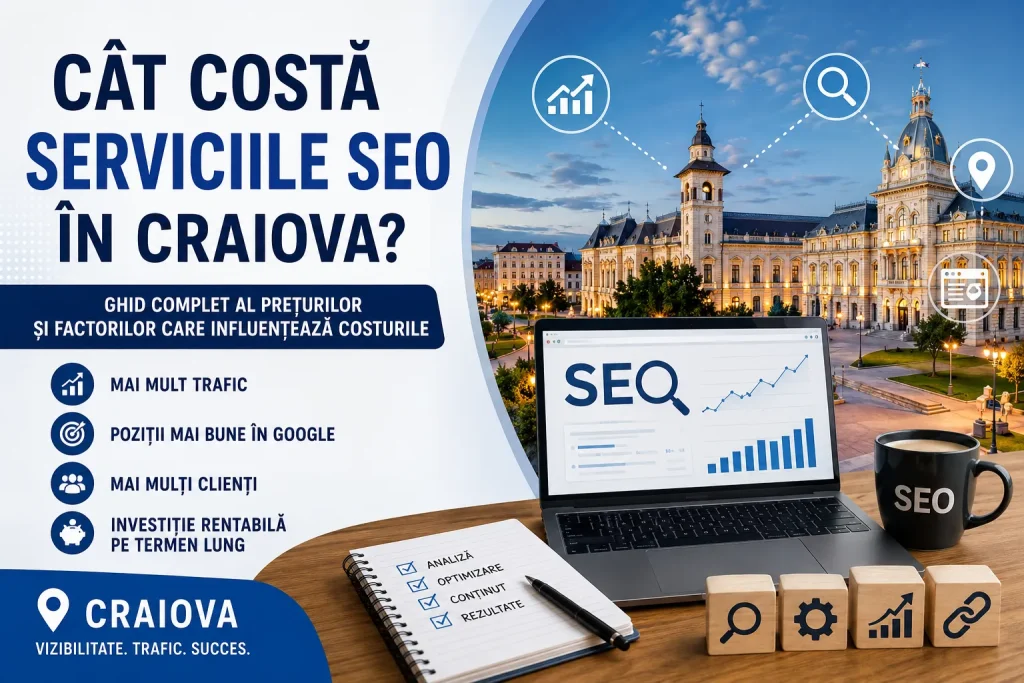Cât costă serviciile SEO în Craiova