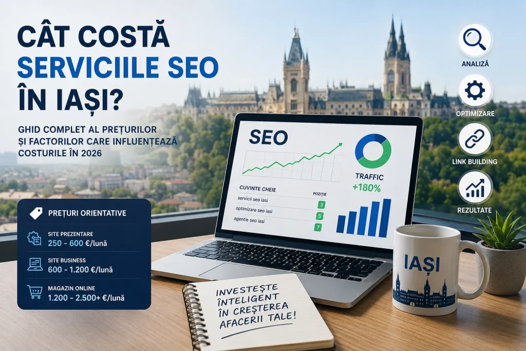 Cât costă serviciile SEO în Iași