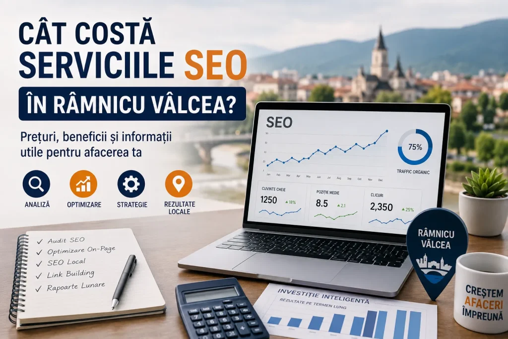 Cât costă serviciile SEO în Râmnicu Vâlcea