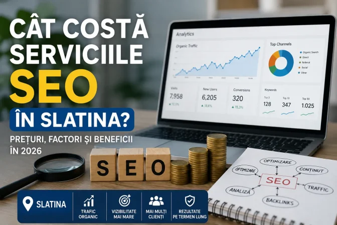Cât costă serviciile SEO în Slatina? Prețuri, pachete și factori care influențează costul